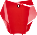 ACERBIS Front Number Plate - Red 2872760004