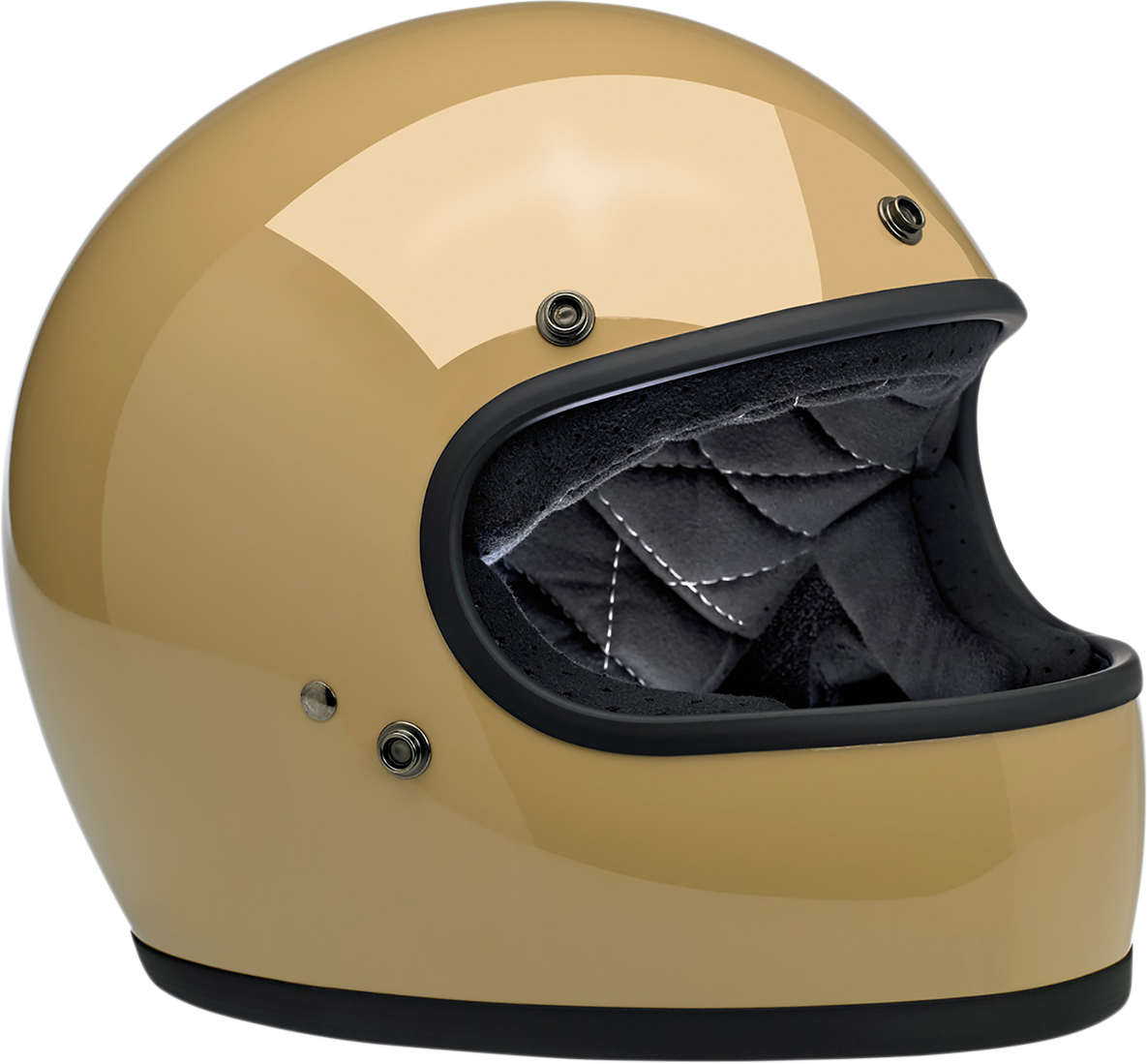 BILTWELL Gringo Helmet - Gloss Coyote Tan - Large 1002-114-104