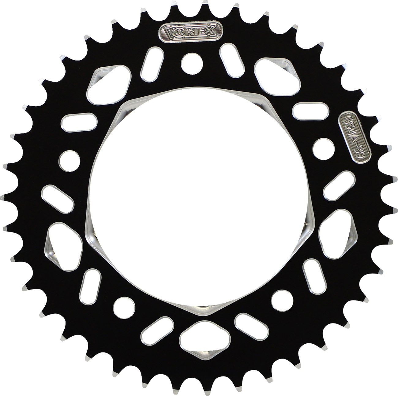 VORTEX Aluminum Sprocket - Black - Rear - 39 Tooth 654AZK-39