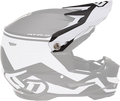 6D ATR-2 Visor - Drive - White 72-6095
