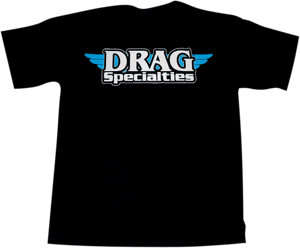 DRAG SPECIALTIES Drag Specialties T-Shirt - Black - Large 3030-3333