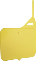 UFO Front Number Plate - Yellow SU02910101