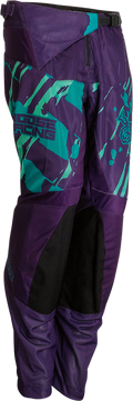 MOOSE RACING Youth Agroid Pants - Purple/Teal - 24 2903-2174