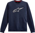 ALPINESTARS Ageless Crew Fleece - Navy/Grey - XL 1212513227011XL