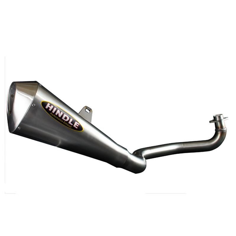 Hindle exhaust grom 2014-2016 evo megaphone system satin ss