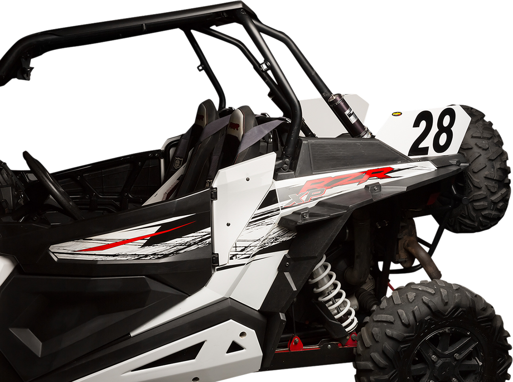 MAIER Number Plate - White - RZR 194631