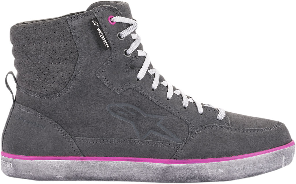 ALPINESTARS J-6 Waterproof Women's Shoes - Gray/Pink - US 7.5 254222090958