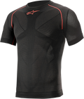 ALPINESTARS Ride Tech v2 Summer Short Sleeve Underwear Top - Black - XL/2XL 4752721-13-XL/2