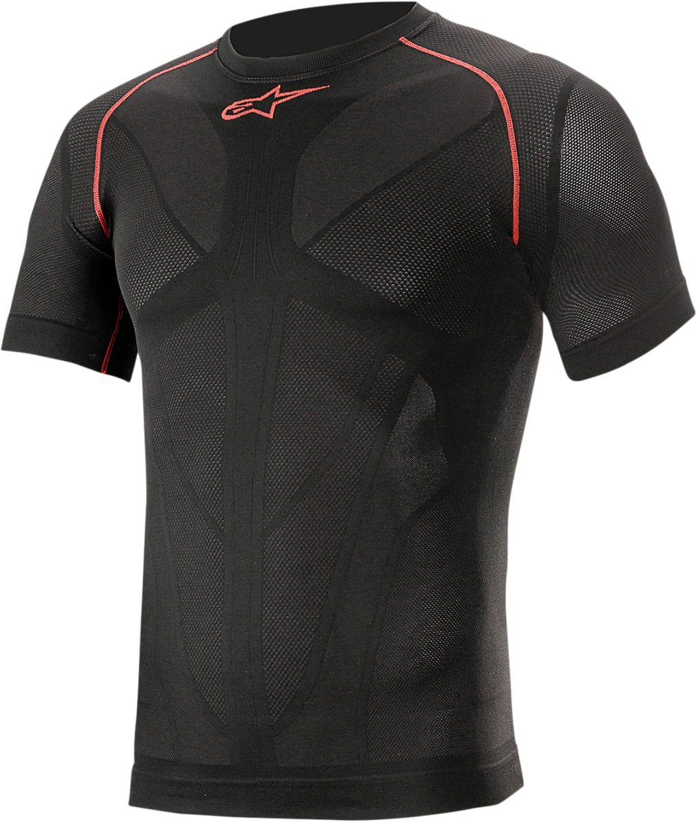 ALPINESTARS Ride Tech v2 Summer Short Sleeve Underwear Top - Black - XL/2XL 4752721-13-XL/2