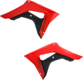 ACERBIS Radiator Shrouds - Red/Black 2630661018