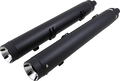 SUPERTRAPP Mufflers - Black - Indian Touring with Luggage 147-21770