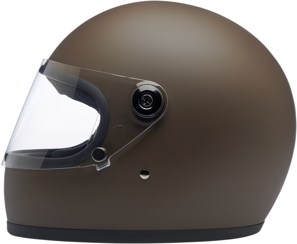 BILTWELL Gringo S Helmet - Flat Chocolate - Small 1003-252-102
