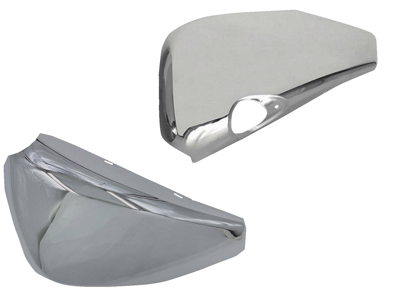 DRAG SPECIALTIES Side Cover - Right - Chrome 301077