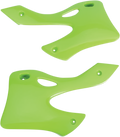 UFO Radiator Shroud - KX Green KA03720026