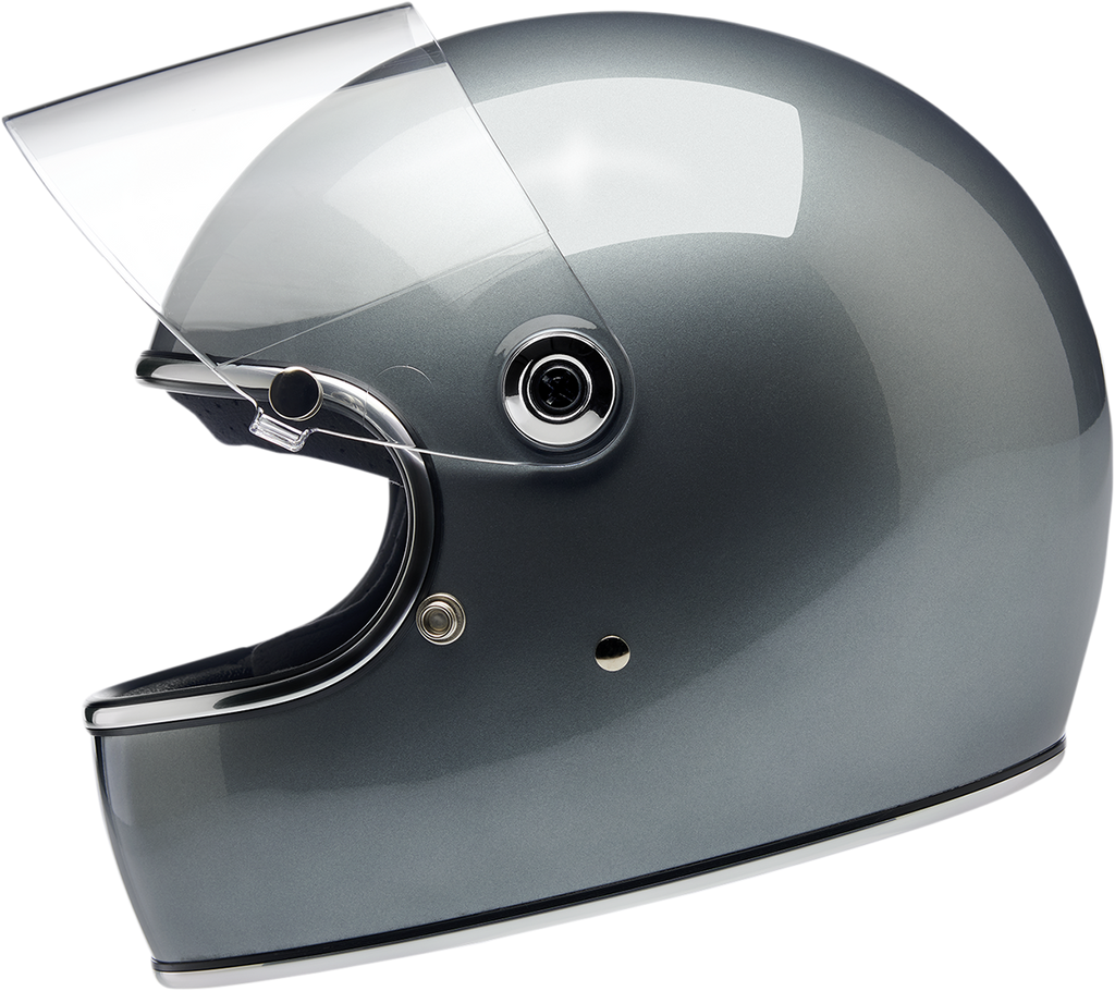 BILTWELL Gringo S Helmet - Metallic Sterling - Large 1003-340-104