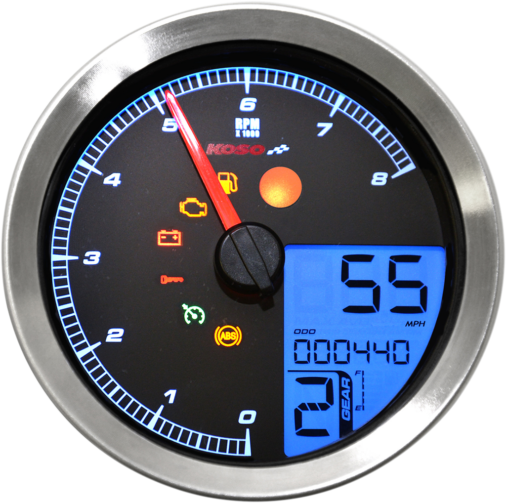 KOSO NORTH AMERICA TSCH MULTI METR HD-04 SIL BA051201