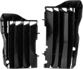 UFO Radiator Louvers - Black - CRF450 AC02455