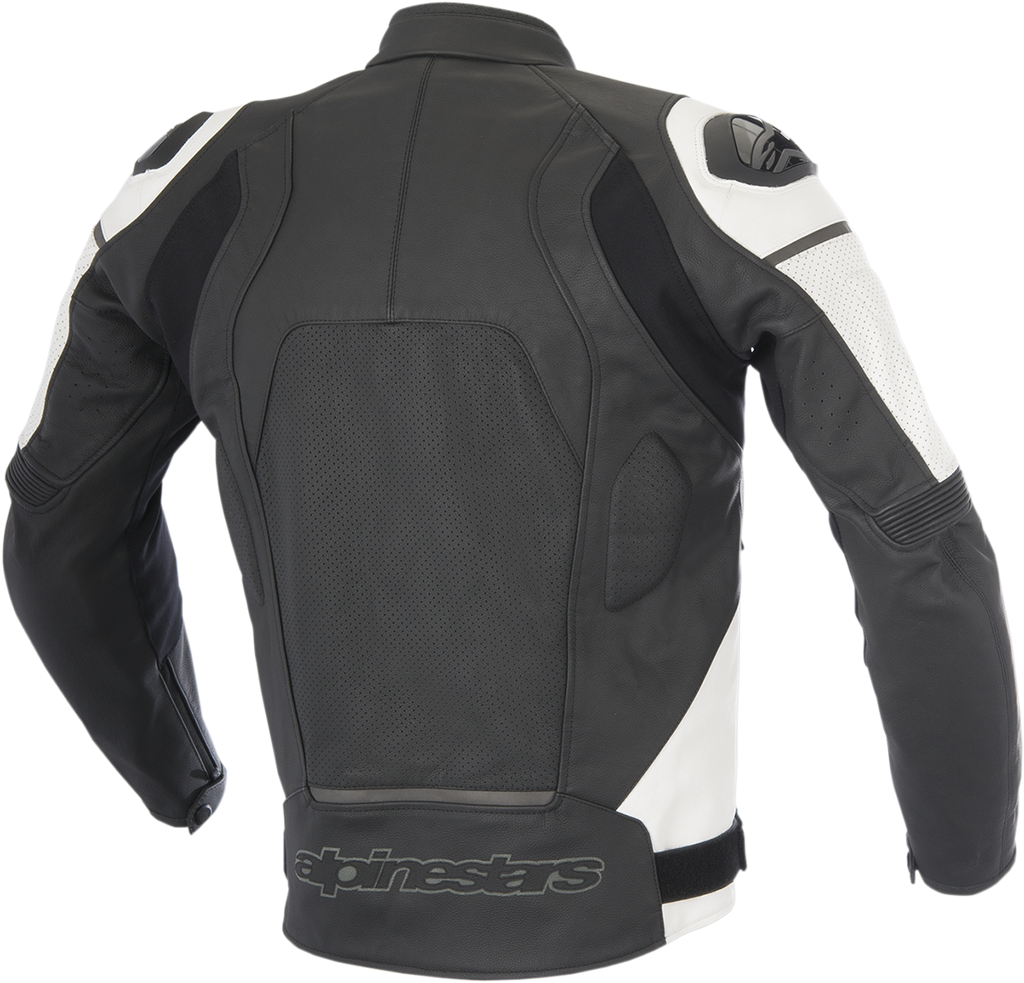 ALPINESTARS Core Airflow Leather Jacket - Black/White - US 44 / EU 54 3101416-12-54