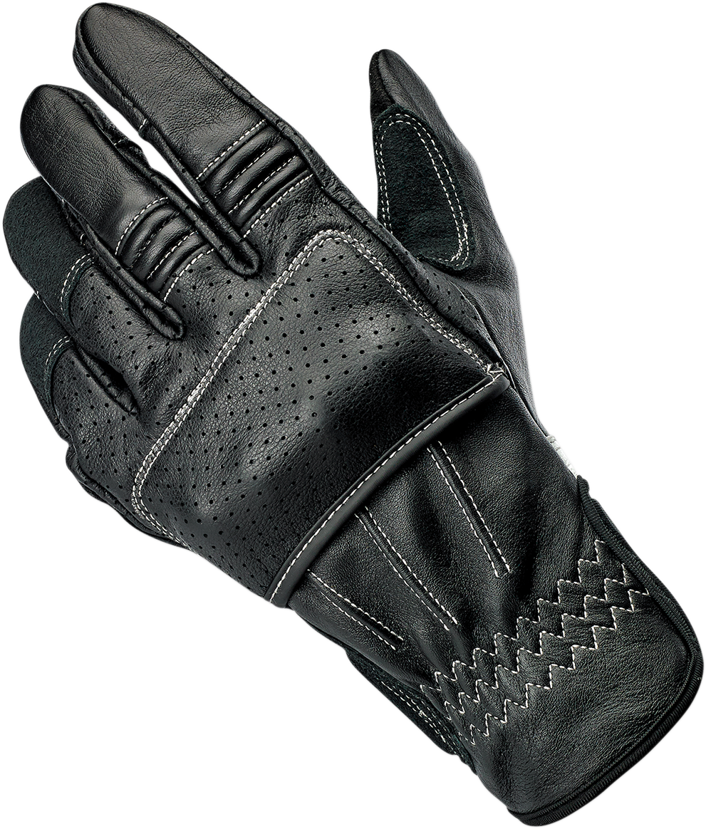 BILTWELL Borrego Gloves - Black/Cement - Medium 1506-0104-303