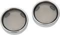 DRAG SPECIALTIES Lens w/Trim Ring - Smoke 12-0226-LM