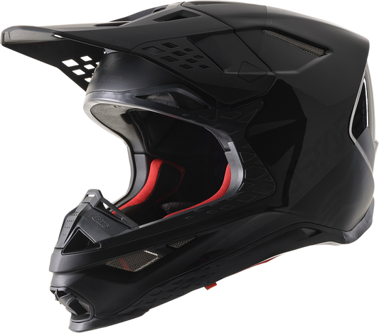 ALPINESTARS Supertech M8 Helmet - Echo - MIPS® - Black/Gray - 2XL 8302621-1146-2X