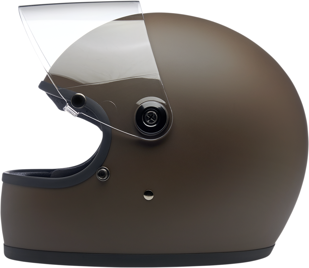 BILTWELL Gringo S Helmet - Flat Chocolate - Small 1003-252-102