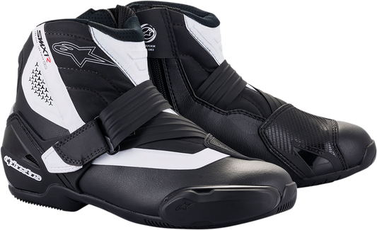 ALPINESTARS SMX-1 R v2 Boots - Black/White - US 12.5 / EU 48 2224521-12-48
