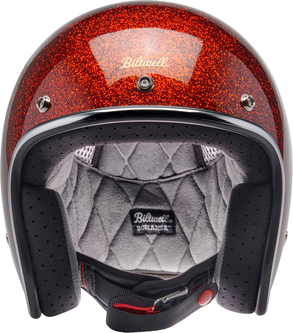 BILTWELL Bonanza Helmet - Rootbeer Megaflake - 2XL 1001-457-206
