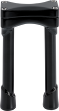 BILTWELL Risers - Murdock - Oversized - 8" - Black 6413-201-08
