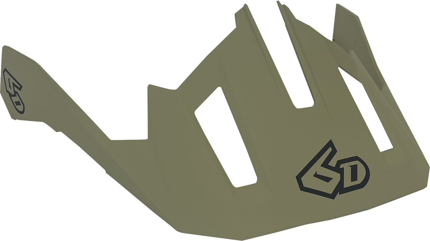 6D ATB-2T Visor - Ascent - Sand - XS/S 77-0126