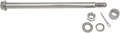DRAG SPECIALTIES Axle Kit - Rear - Chrome 16-0269-BC