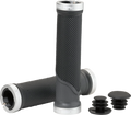 MOOSE RACING MTB Lock-On Grips - Black/Gray - 130 mm PRO-627EP