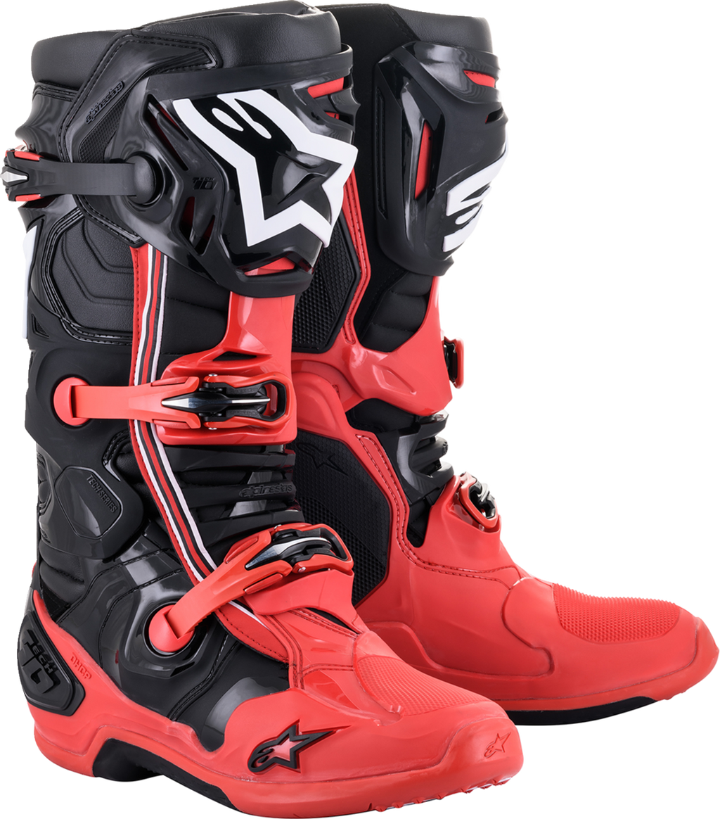 ALPINESTARS Tech 10 Acumen Boots - Black/Red - US 9 2010020-312-9