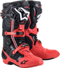 ALPINESTARS Tech 10 Acumen Boots - Black/Red - US 9 2010020-312-9