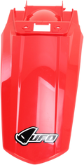 UFO MX Rear Fender - Red HO04674-070