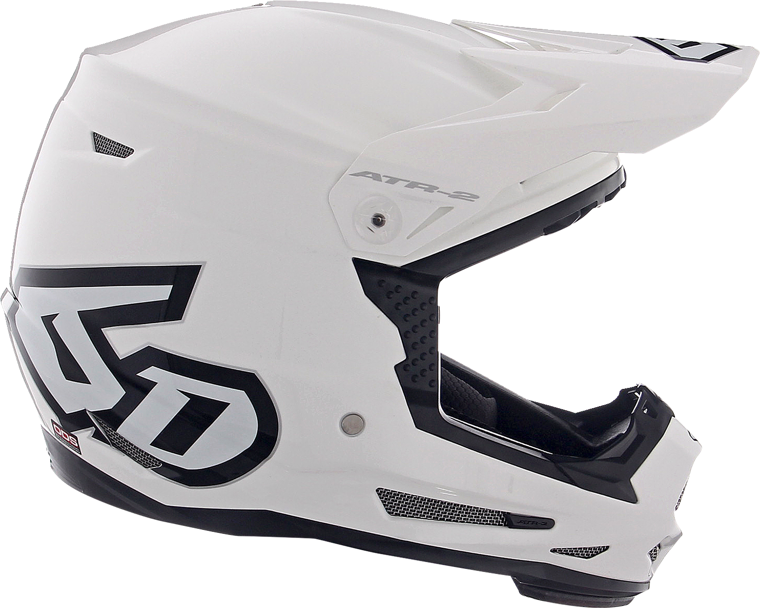 6D ATR-2Y Helmet - Gloss White - Large 11-5612