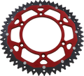 MOOSE RACING Dual Sprocket - Red - 52 Tooth 1210-897-52-13X