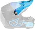 6D ATR-2Y Visor - Range - Blue 72-4138
