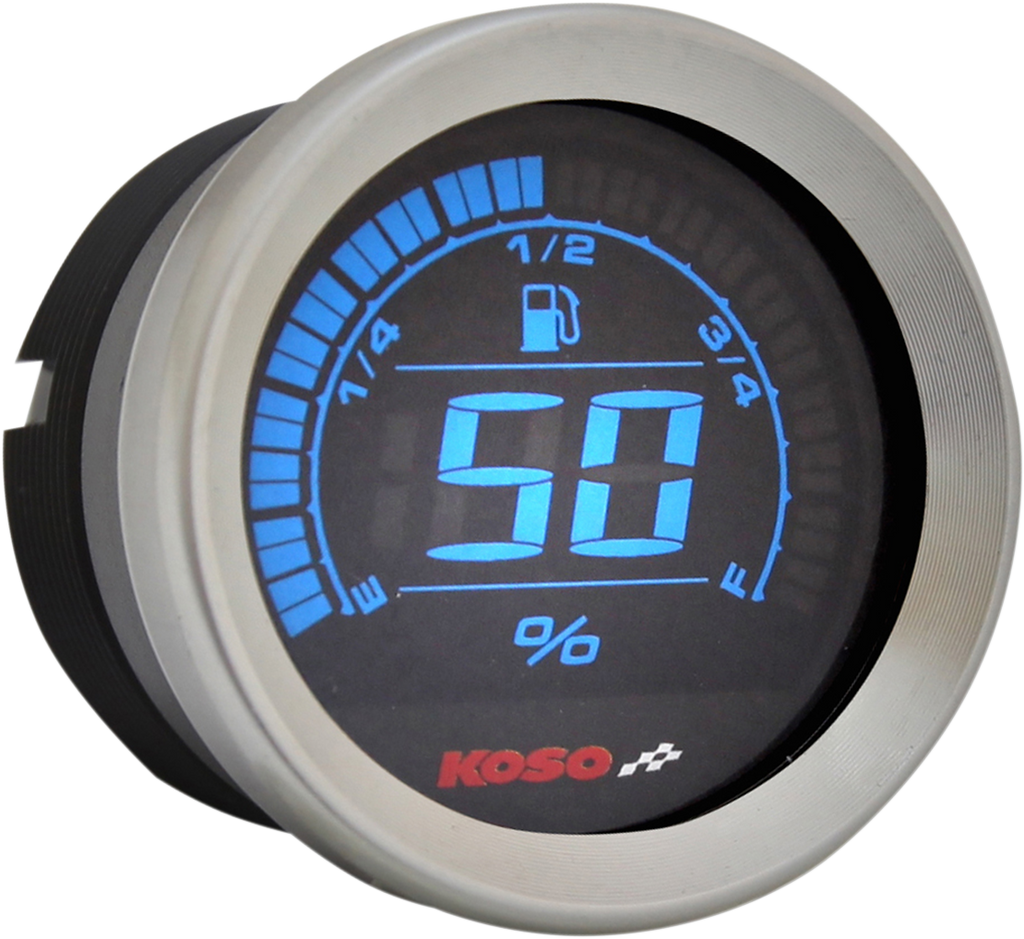 KOSO NORTH AMERICA 2" Fuel Level Gauge - Chrome BA050200