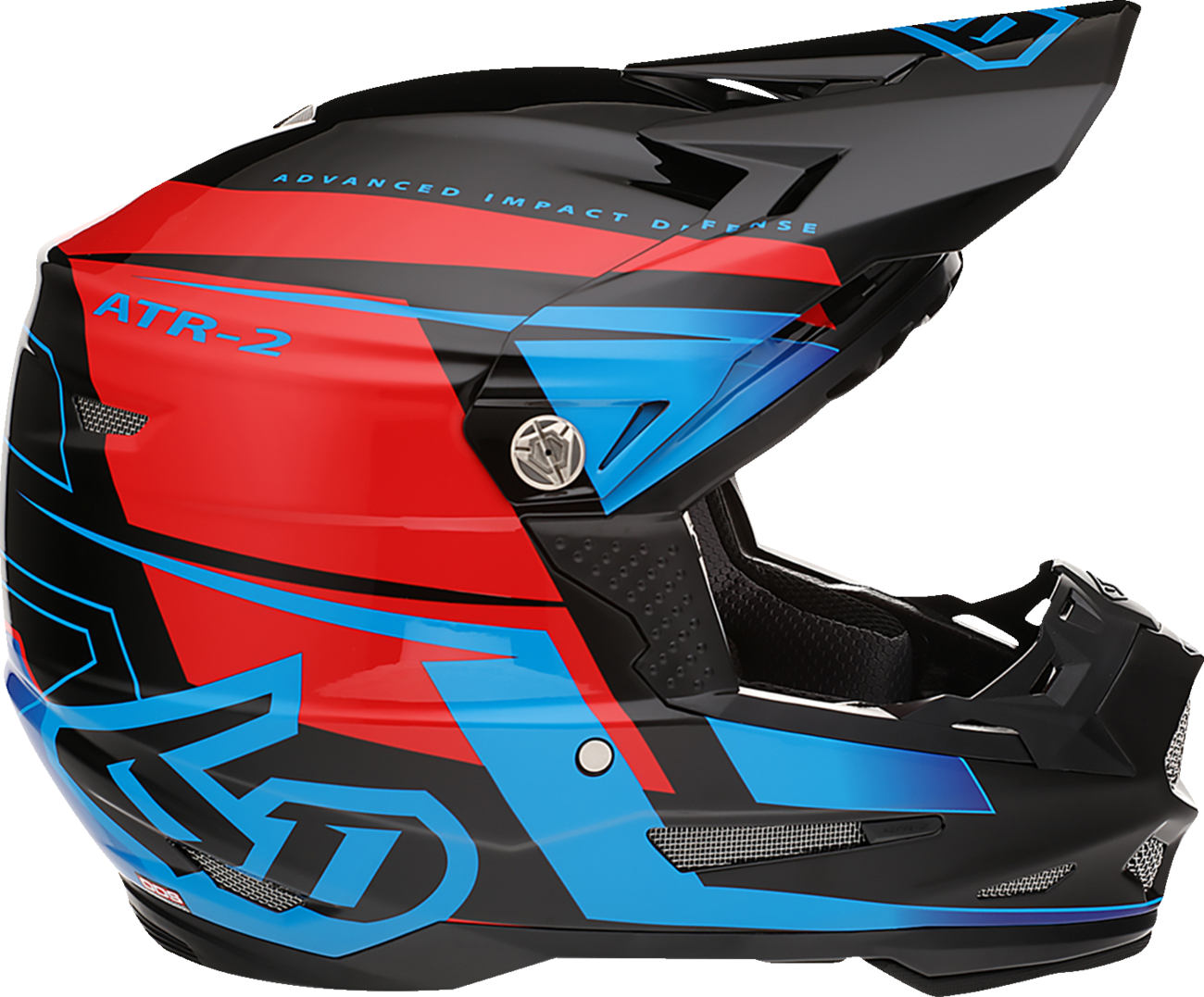 6D ATR-2 Helmet - Mach - Blue/Red/Black - 2XL 12-3319