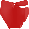 ACERBIS Front Number Plate - Red 2449400004