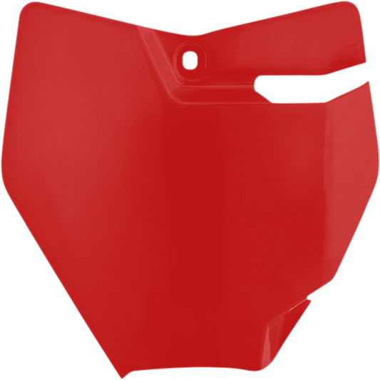 ACERBIS Front Number Plate - Red 2449400004