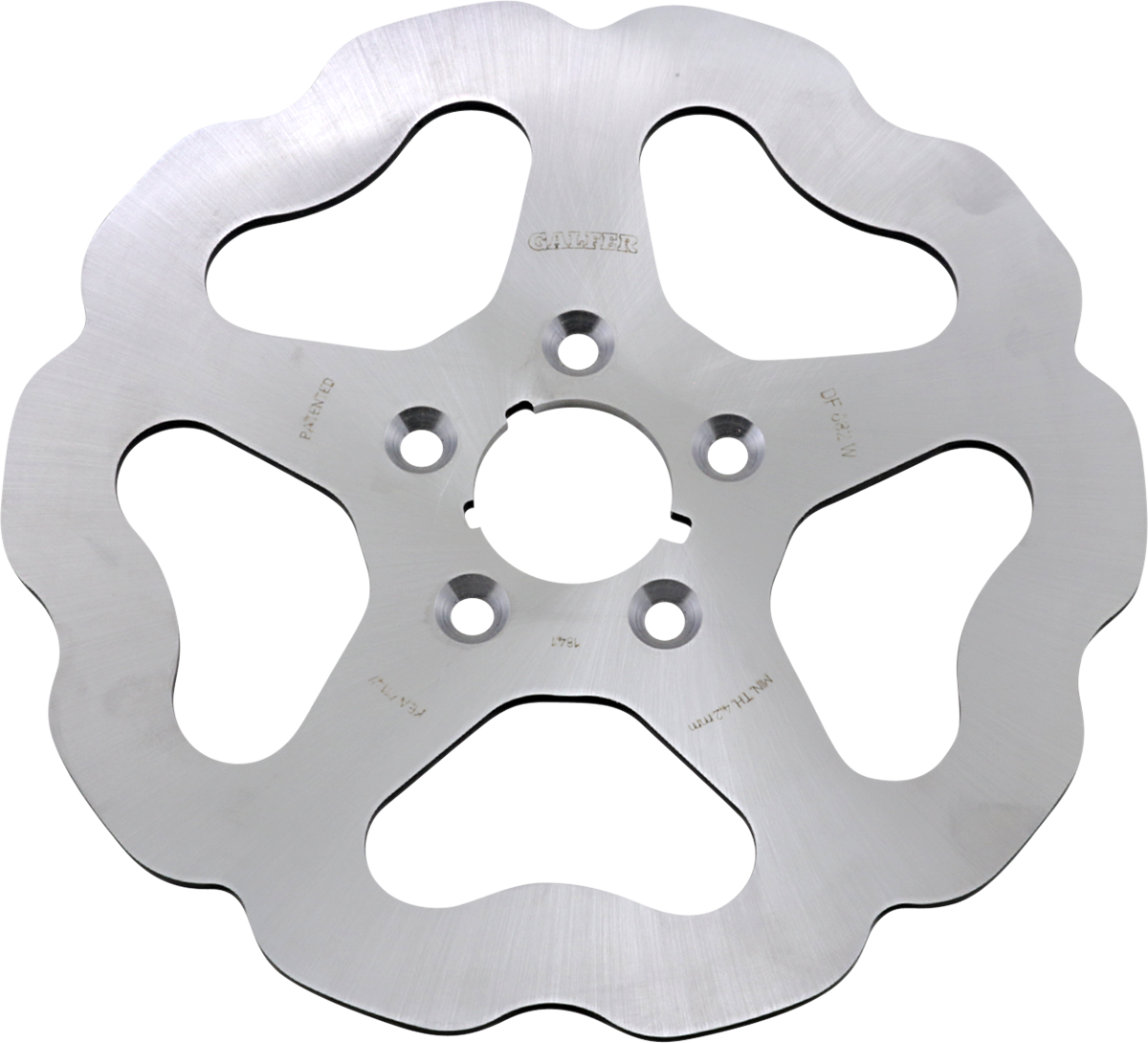 GALFER Wave® Brake Rotor - Rear - Solid Mount DF682W