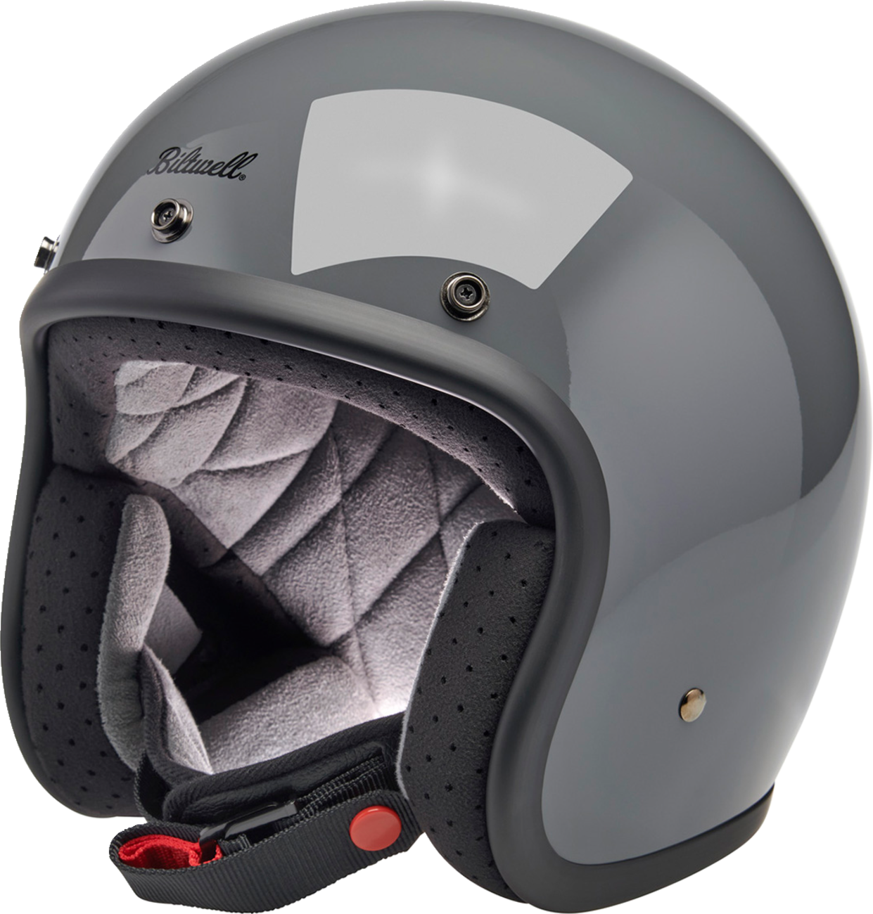 BILTWELL Bonanza Helmet - Gloss Storm Gray - 2XL 1001-165-206