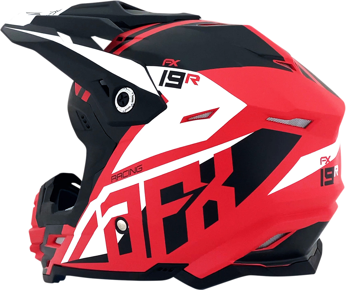 AFX FX-19R Helmet - Racing - Matte Red - Small 0110-7063