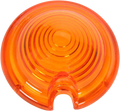 DRAG SPECIALTIES Replacement Amber Lens for Bullet Light 165075-HC3