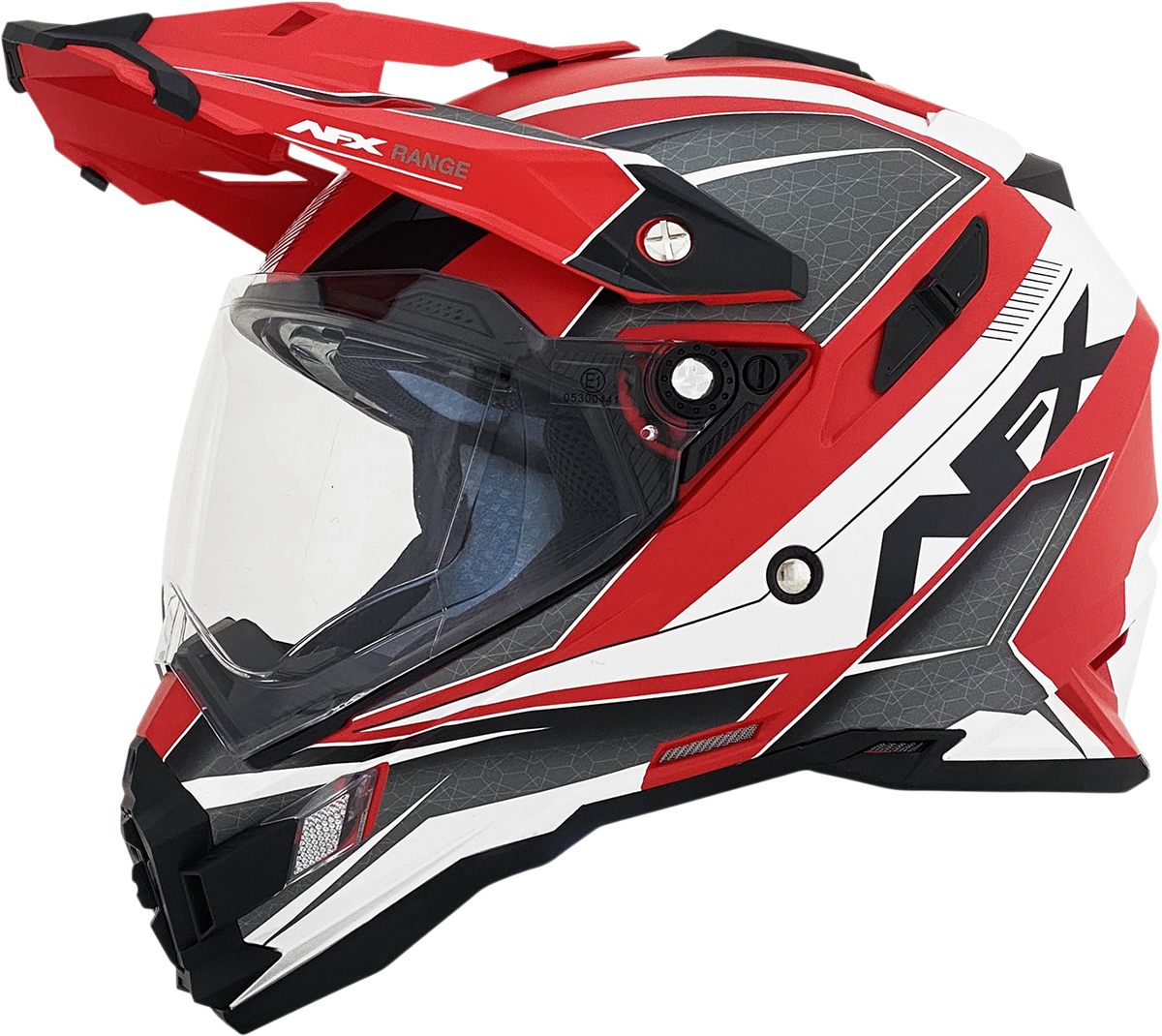 AFX FX-41 Helmet - Range - Matte Red - 2XL 0140-0070