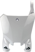 ACERBIS Raptor Number Plate - White 2981820002