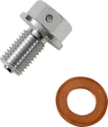 MOOSE RACING Magnetic Drain Plug - Yamaha T14-4083S