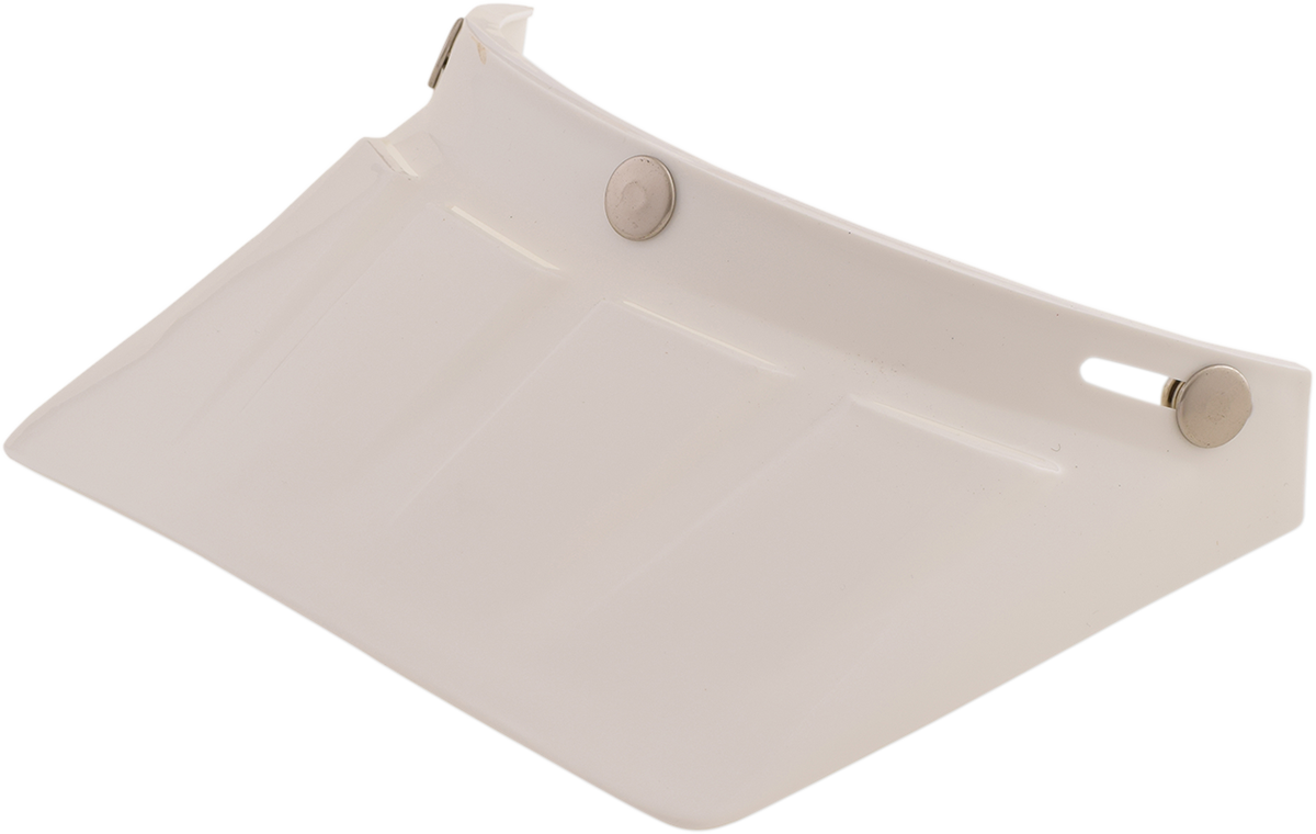 AFX Vintage 3-Snap Visor - 4 Small Vents - White 0132-1025